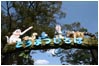 諏訪神社横の公園にあるちいさな動物園